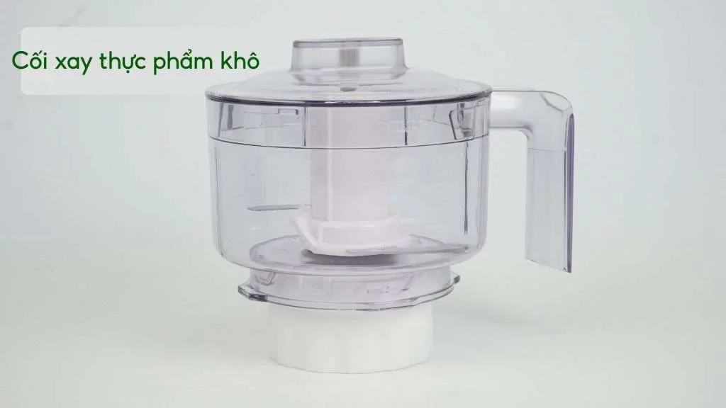 Máy xay sinh tố PHILIPS HR2223_00_Trắng và Tím Cối xay thực phẩm khô