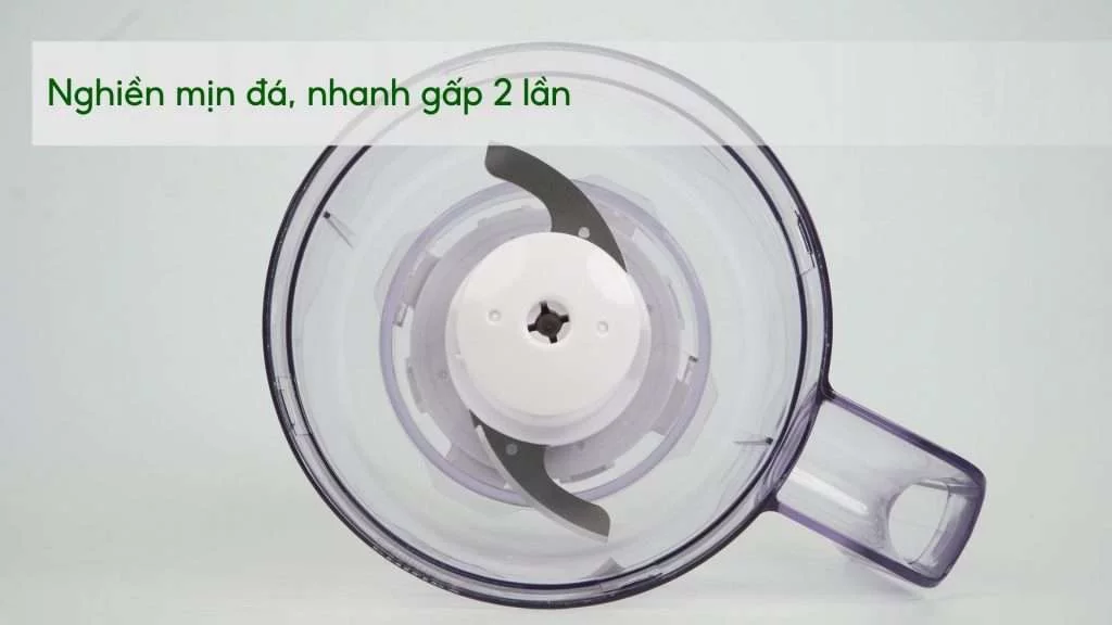 Máy xay sinh tố PHILIPS HR2223_00_Trắng và Tím Nghiền mịn đá, nhanh gấp 2 lần