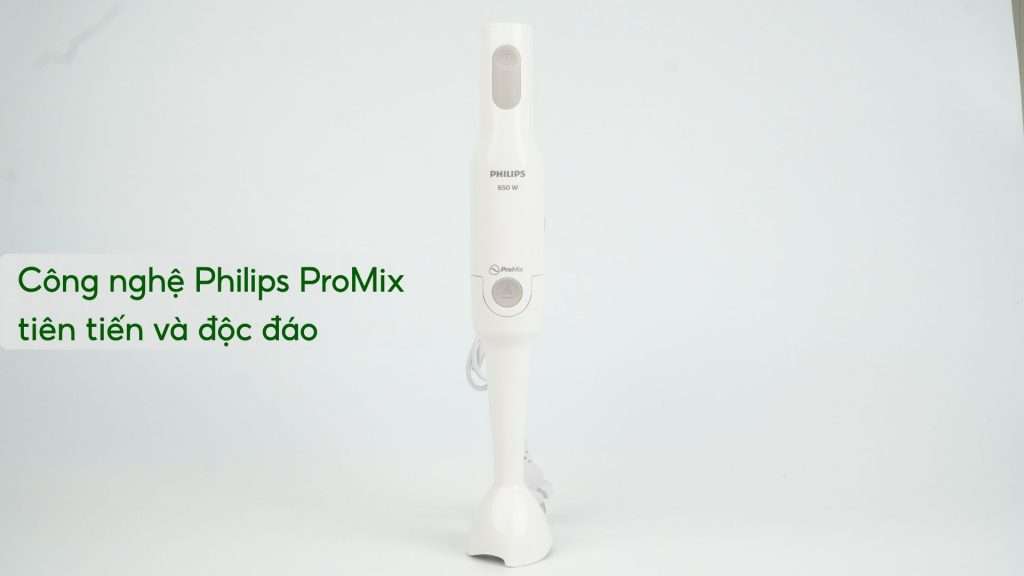 Máy xay sinh tố cầm tay PHILIPS HR2531_00_Trắng Công nghệ Philips ProMix tiên tiến và độc đáo