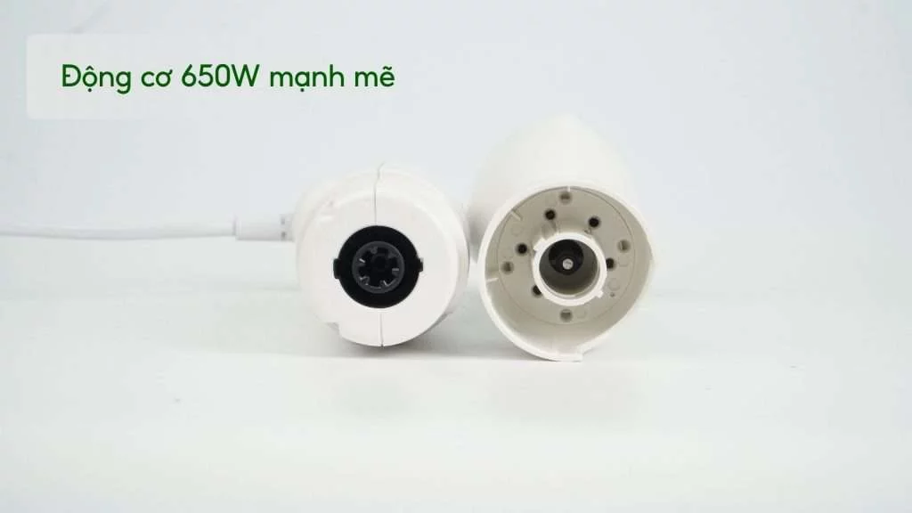 Máy xay sinh tố cầm tay PHILIPS HR2531_00_Trắng Động cơ 650W mạnh mẽ