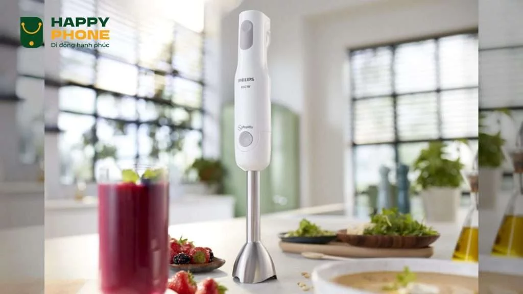 Máy xay sinh tố cầm tay Philips HR2534_00 - Hình ảnh thực tế
