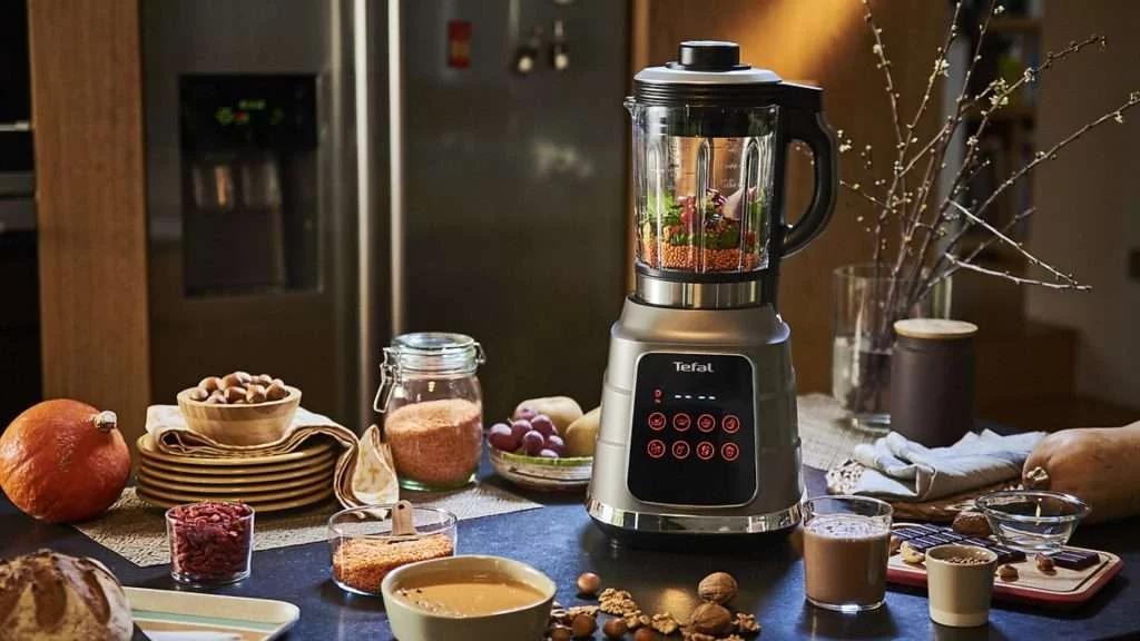 Máy xay sinh tố làm sữa hạt sinh tố Tefal (BL985A31) - Nấu nóng