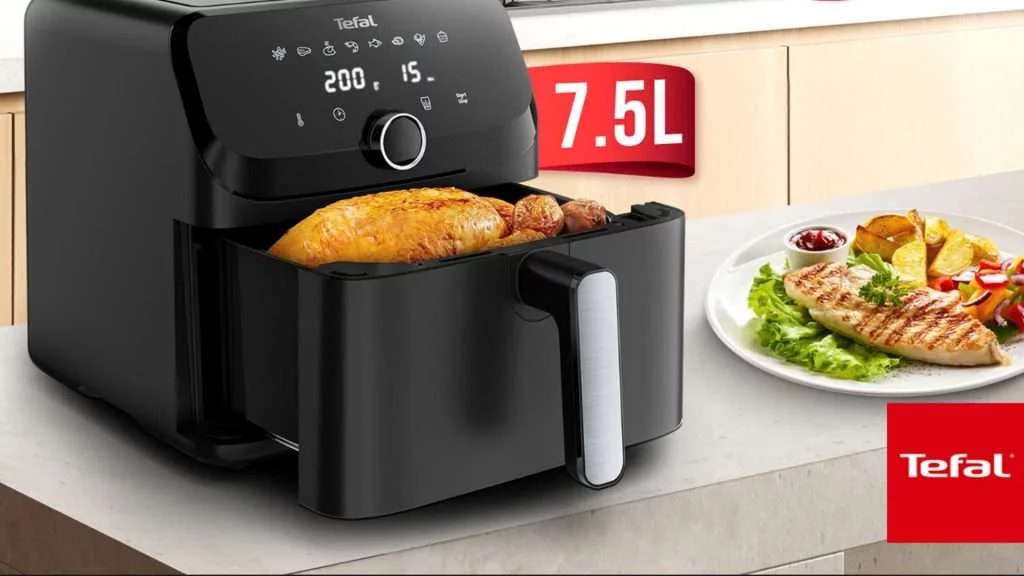 Nồi Chiên Không Dầu Tefal EasyFry Mega 7.5L (EY8558E0) - Dung tích 7.5L