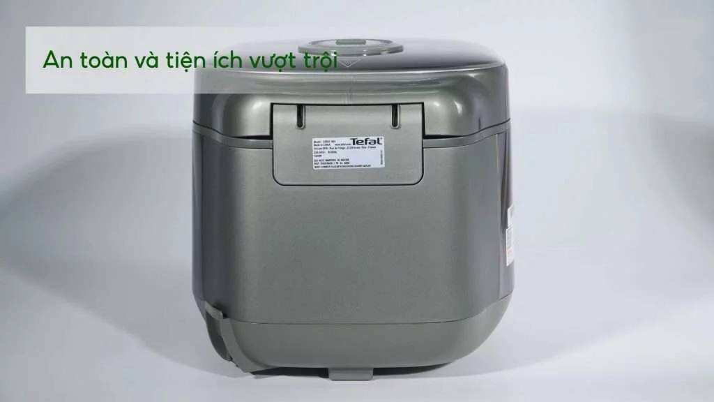 Nồi Cơm Điện Tư Cao Tần Tefal Rice Master RK818A68 1.8L An toàn và tiện ích vượt trội