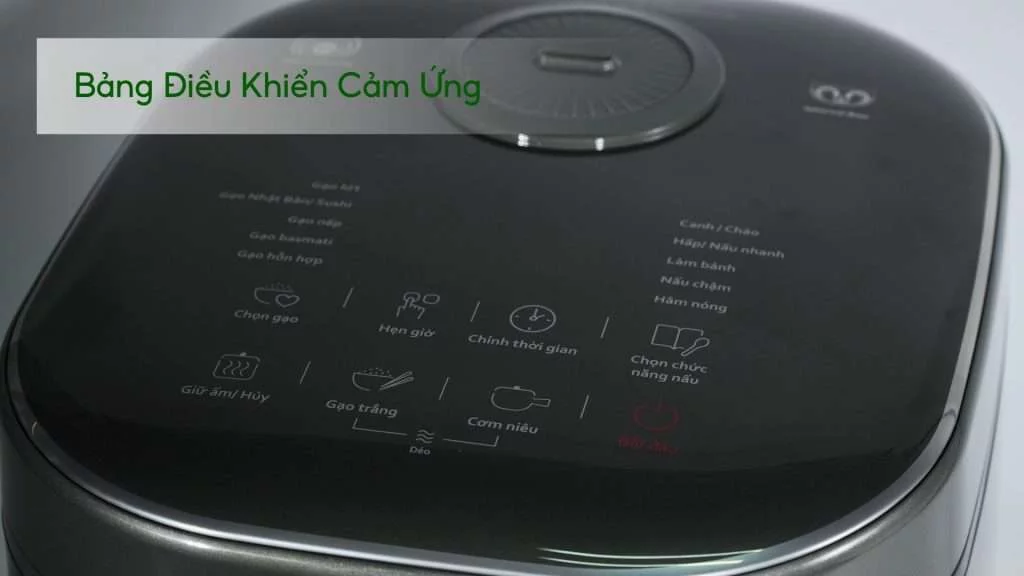 Nồi Cơm Điện Tư Cao Tần Tefal Rice Master RK818A68 1.8L Bảng Điều Khiển Cảm Ứng