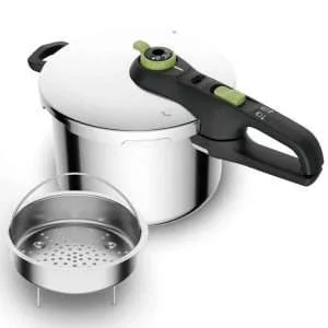 Nồi áp suất Inox cao cấp Tefal 6L có khay hấp (P2580702) - Homepage