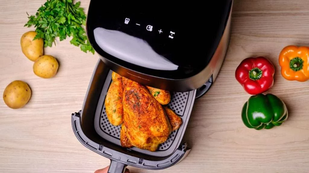 Nồi chiên không dầu Tefal Easy Max 5L (EY245310) - Hình ảnh thực tế