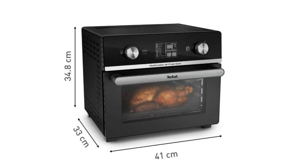 Nồi chiên không dầu Tefal Window 6L (EY821868) - Chi tiết kích thước