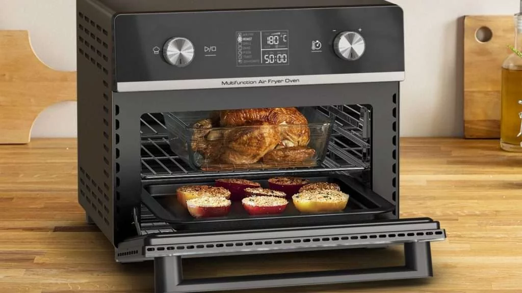 Nồi chiên không dầu Tefal Window 6L (EY821868) - Kèm vỉ chiên và khay