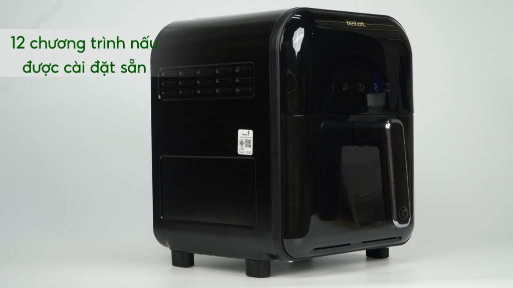 Nồi chiên không dầu Tefal Window EY821868 6L 12 chương trình nấu được cài đặt sẵn