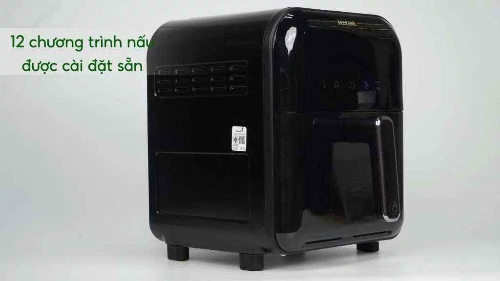 Nồi chiên không dầu Tefal Window EY821868 6L 12 chương trình nấu được cài đặt sẵn