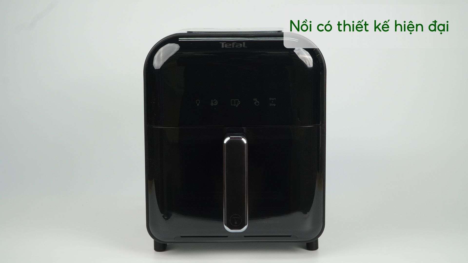 Nồi chiên không dầu Tefal Window EY821868 6L Nồi có thiết kế hiện đại