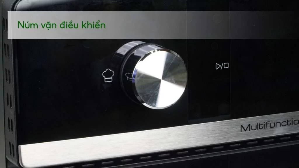Nồi chiên không dầu kết hợp lò nướng Tefal 20L (FW6058KR) Núm vặn điều khiển