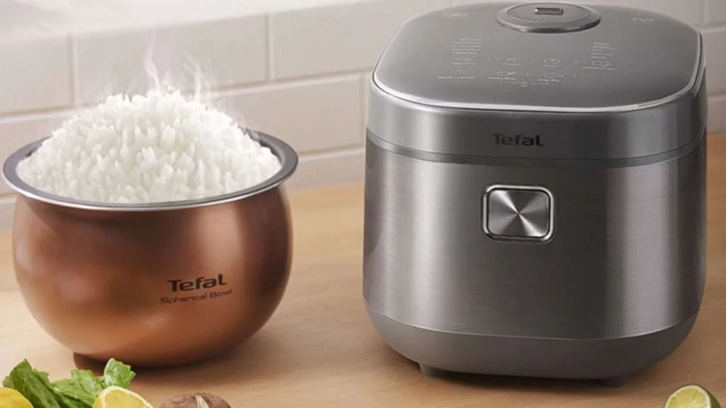 Nồi cơm điện tử cao tần Tefal 1.8L (RK818A68) - Hình ảnh thực tế