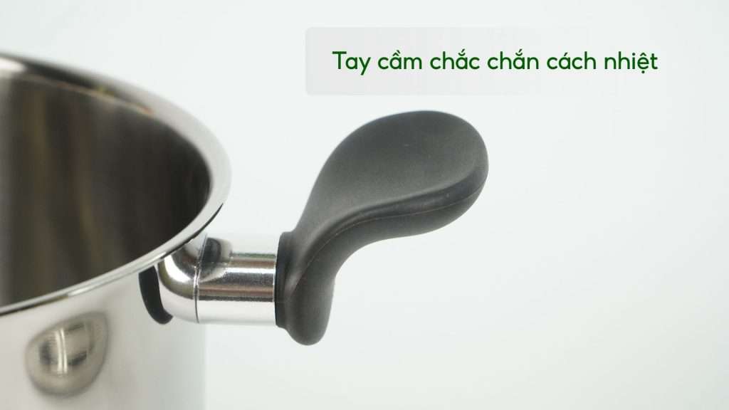 Nồi hấp Inox cao cấp 18_10 Tefal Couscous Primary E3089504, 24cm Tay cầm chắc chắn cách nhiệt