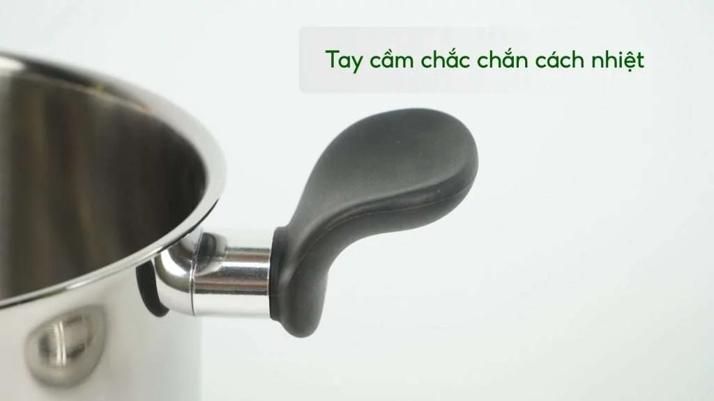 Nồi hấp Inox cao cấp 18_10 Tefal Couscous Primary E3089504, 24cm Tay cầm chắc chắn cách nhiệt