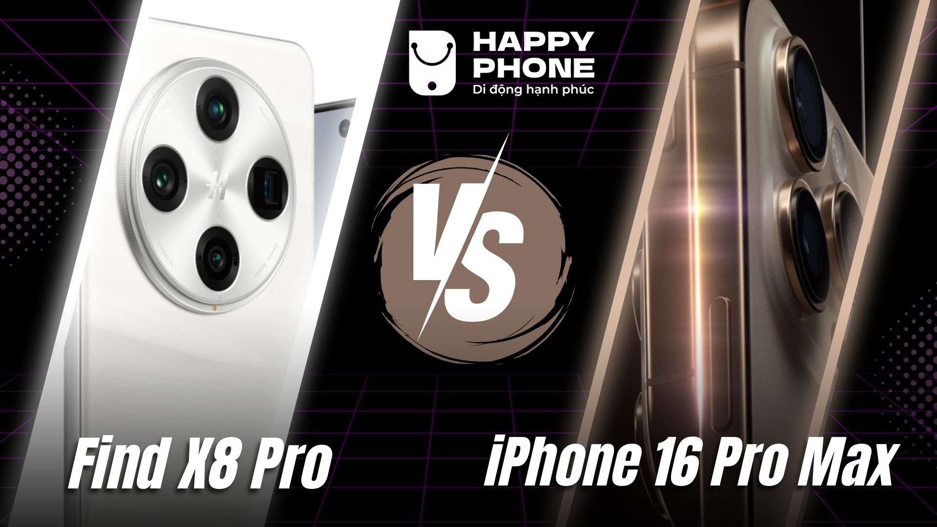 OPPO Find X8 Pro xứng đáng để mua hơn iPhone 16 Pro Max