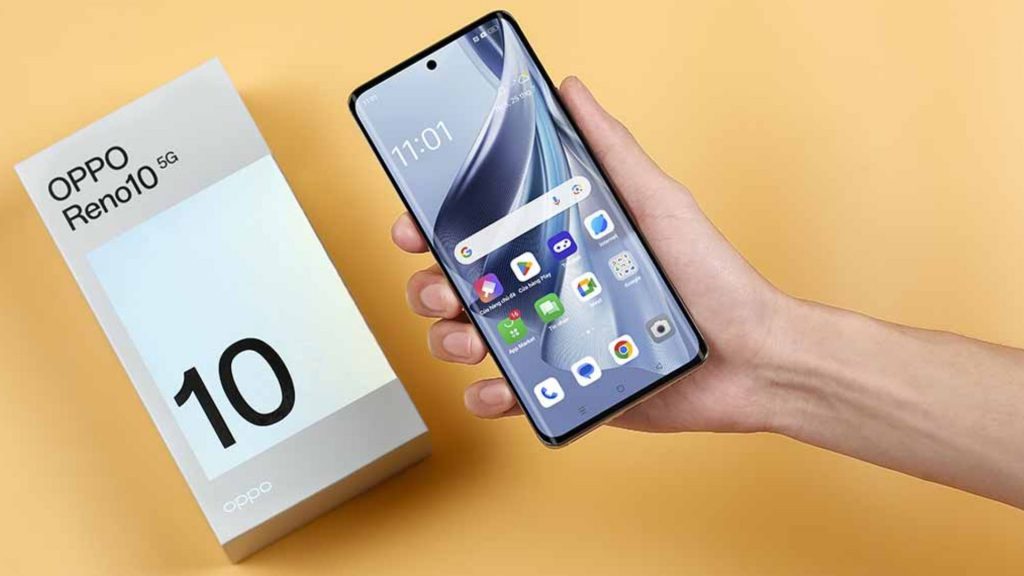 Oppo Reno10 5G (8GB-256GB) - Thực tế màn hình