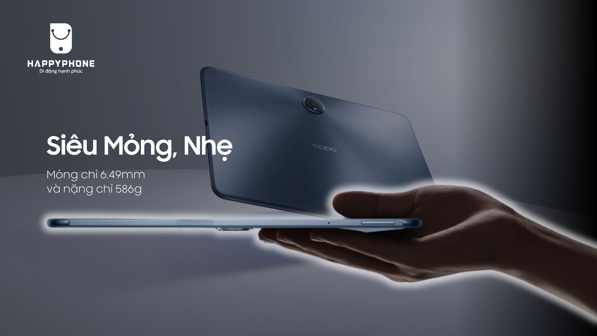 Pad 3 Pro thiết kế mỏng, nhẹ tối đa