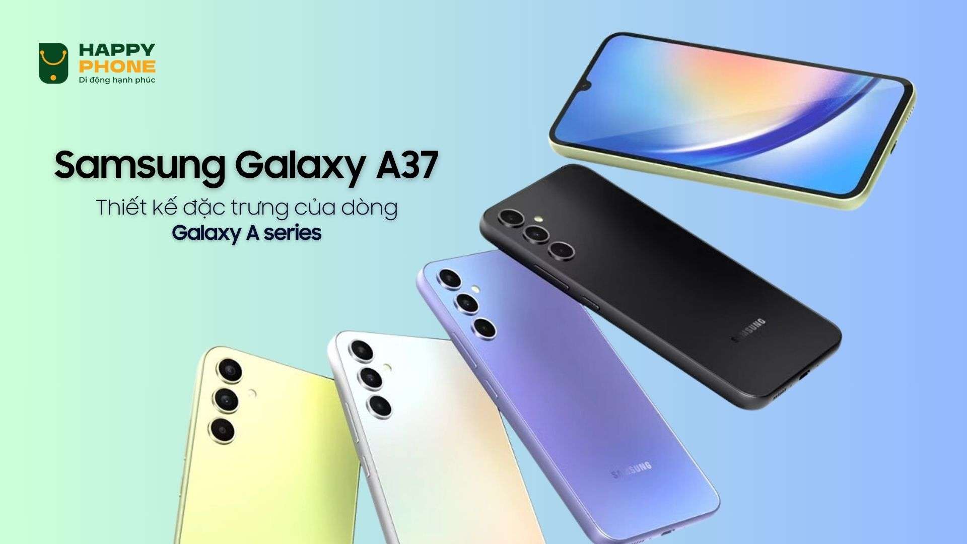 Thiết kế Samsung Galaxy A37