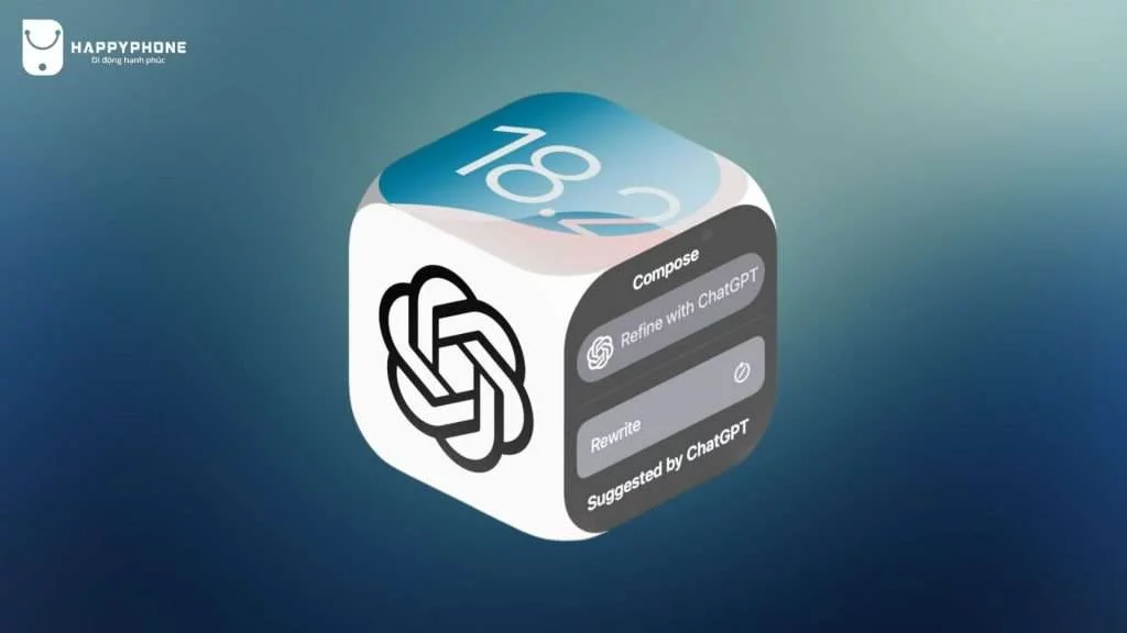 iOS 18.2 đã tích hợp Chat GPT vào Apple Intelligence