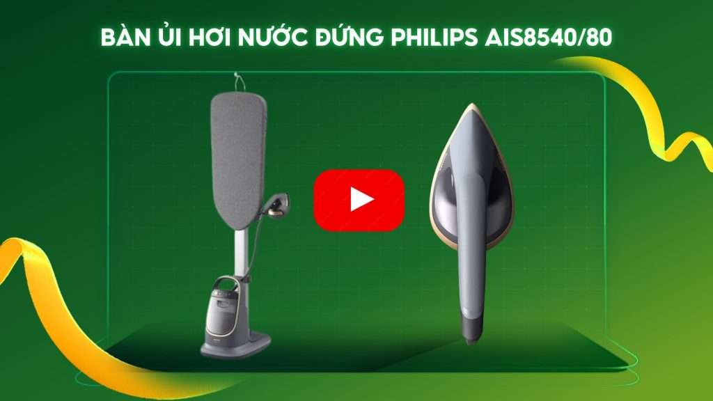 Bàn ủi hơi nước đứng Philips AIS854080