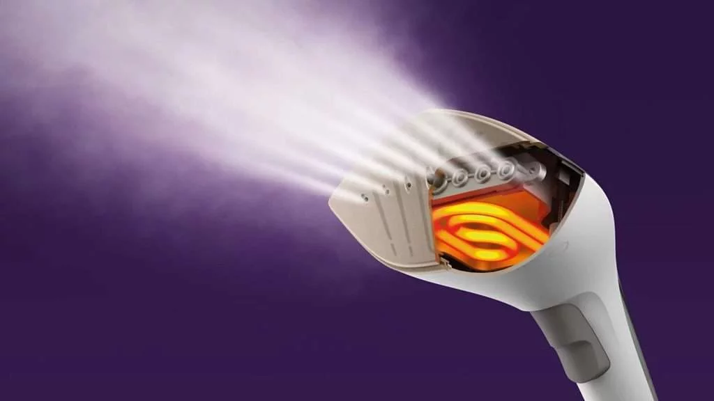 Bàn ủi hơi nước đứng Philips (GC628_80) - Mặt ủi kim loại, phun hơi mạnh