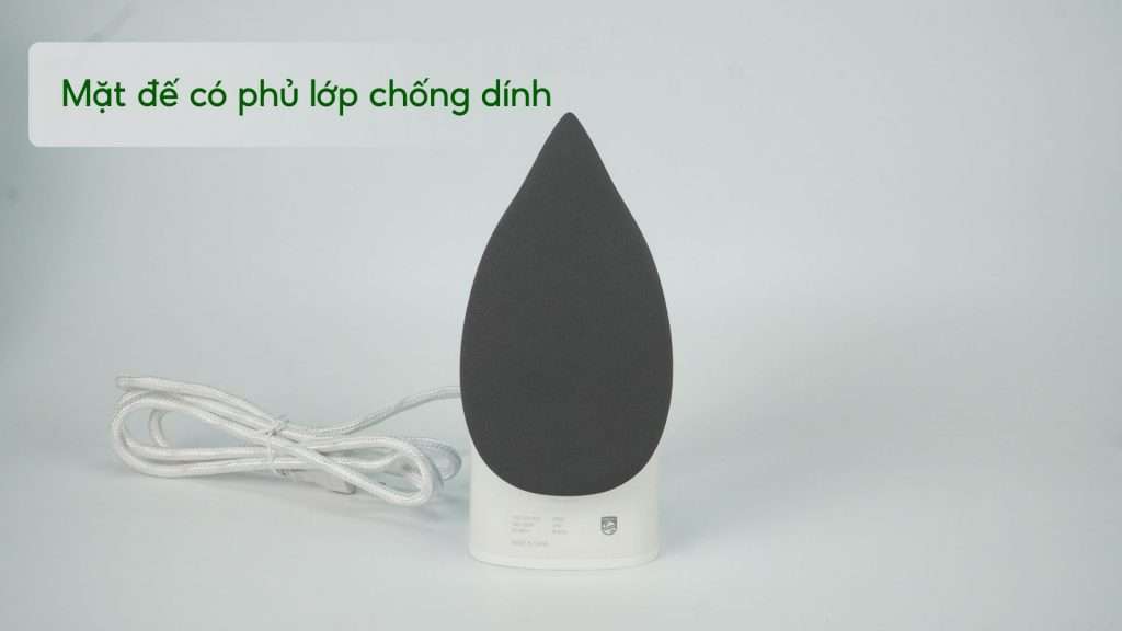 Bàn ủi khô Philips DST0520_20 Xanh dương Mặt đế có phủ lớp chống dính