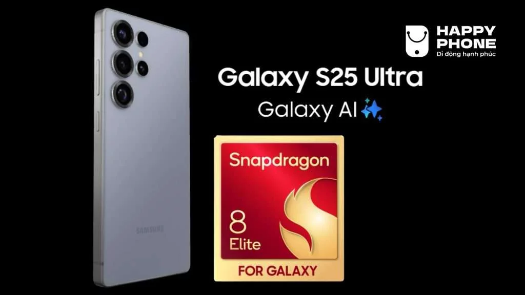 Chip Snapdragon 8 Elite for Galaxy trên S25 Ultra có gì đặc biệt