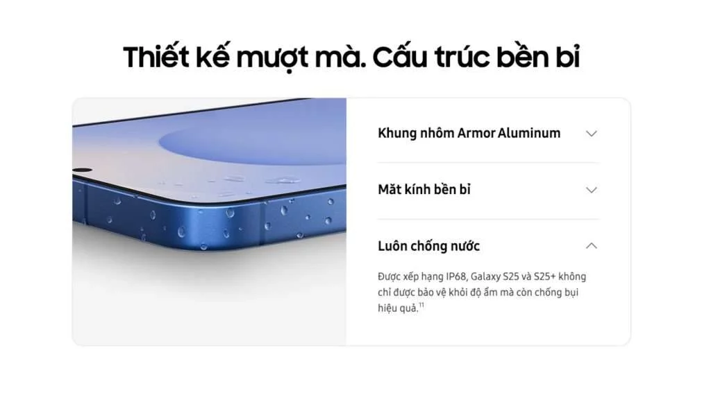 Chuẩn kháng nước kháng bụi IP68