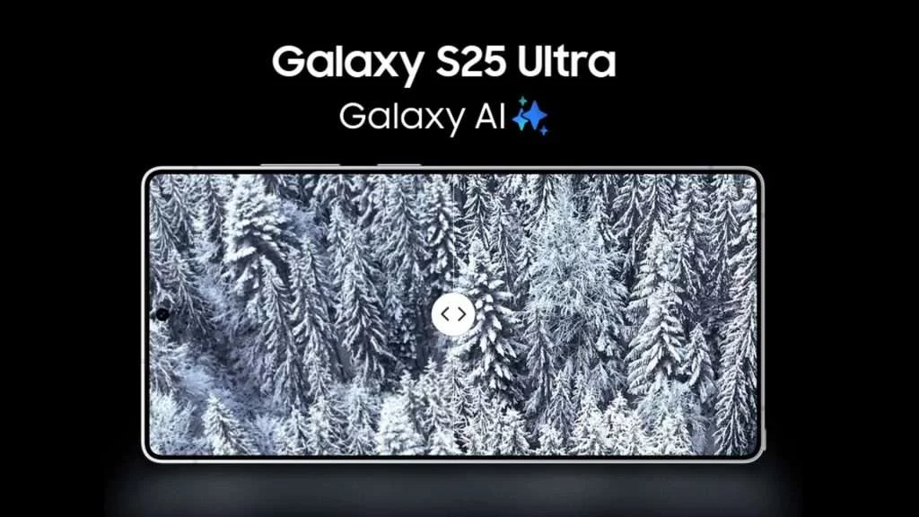 Công nghệ màn hình S25 Ultra được giữ nguyên
