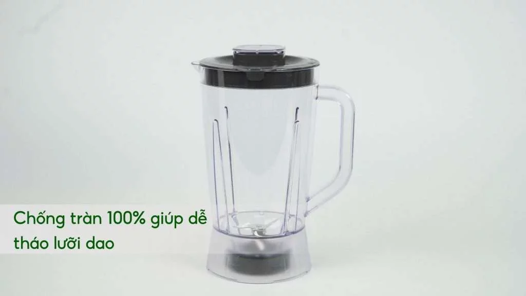 Máy Xay Sinh Tố Tefal Blendeo+ BL2C1166 450W Chống tràn 100% giúp dễ tháo lưỡi dao