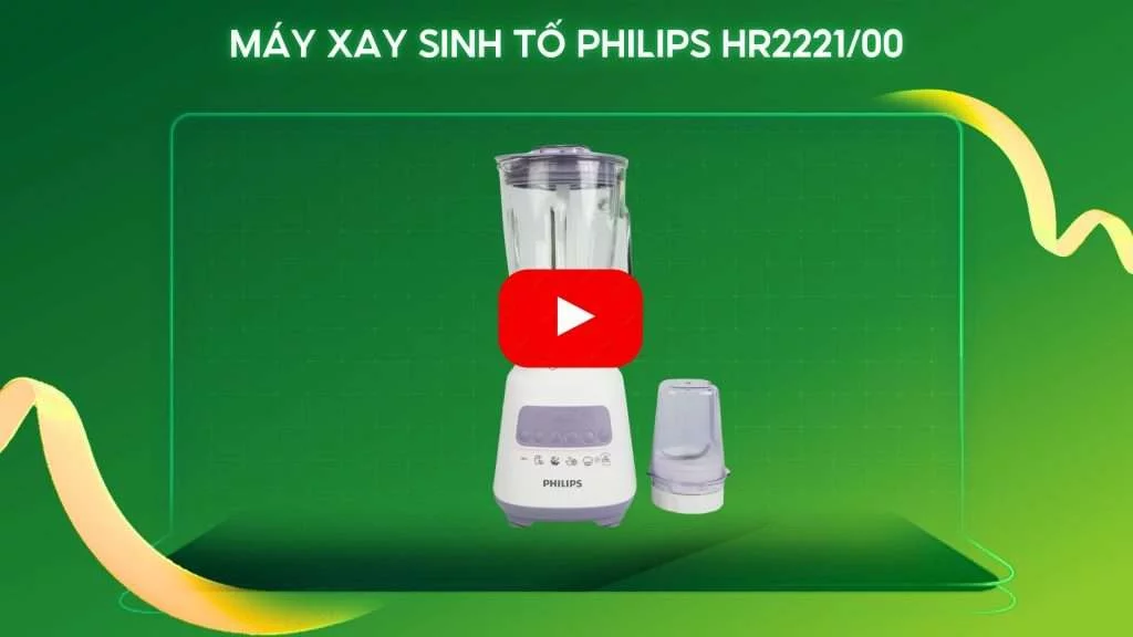 Máy xay sinh tố PHILIPS HR2221
