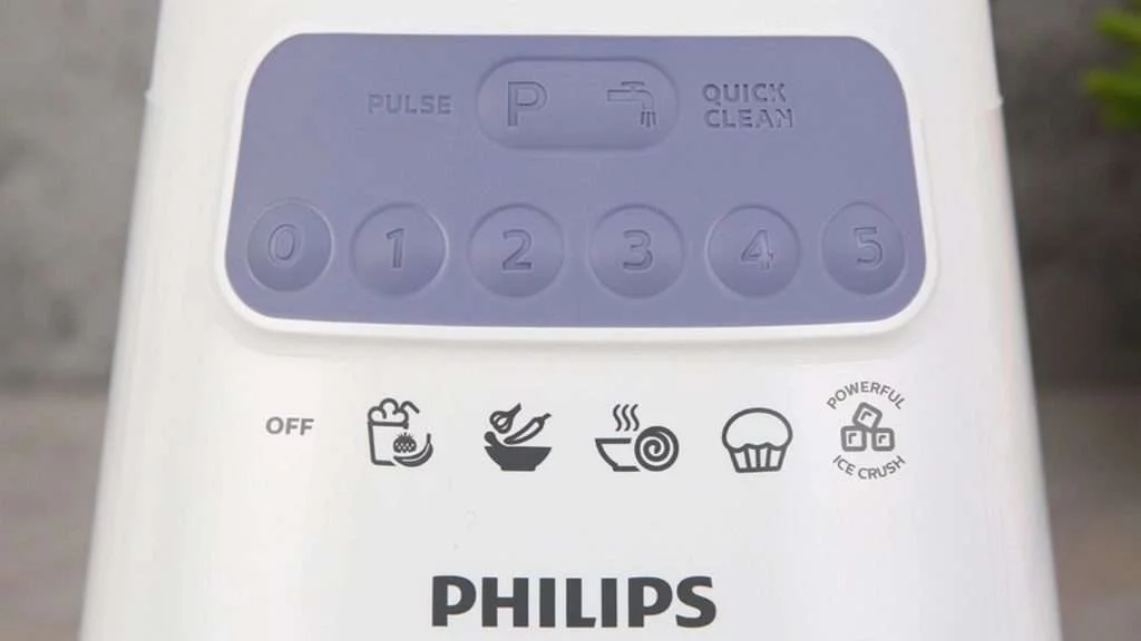 Máy xay sinh tố PHILIPS HR2221_00 - Điều khiển nút nhấn