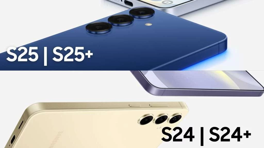 So sánh thiết kế của Galaxy S25 thường với S24 thường