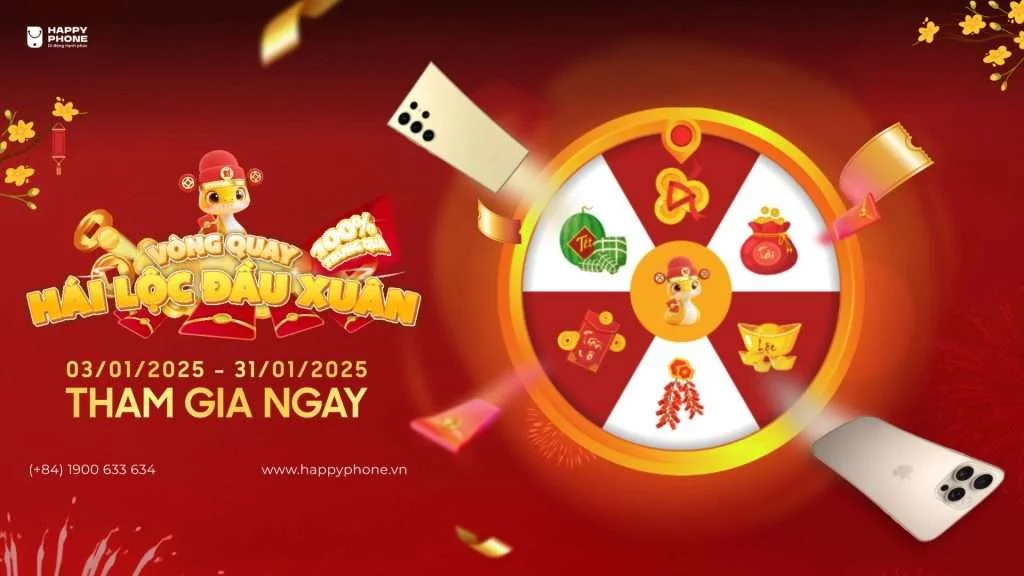 Thể lệ chương trình Game vòng xoay may mắn