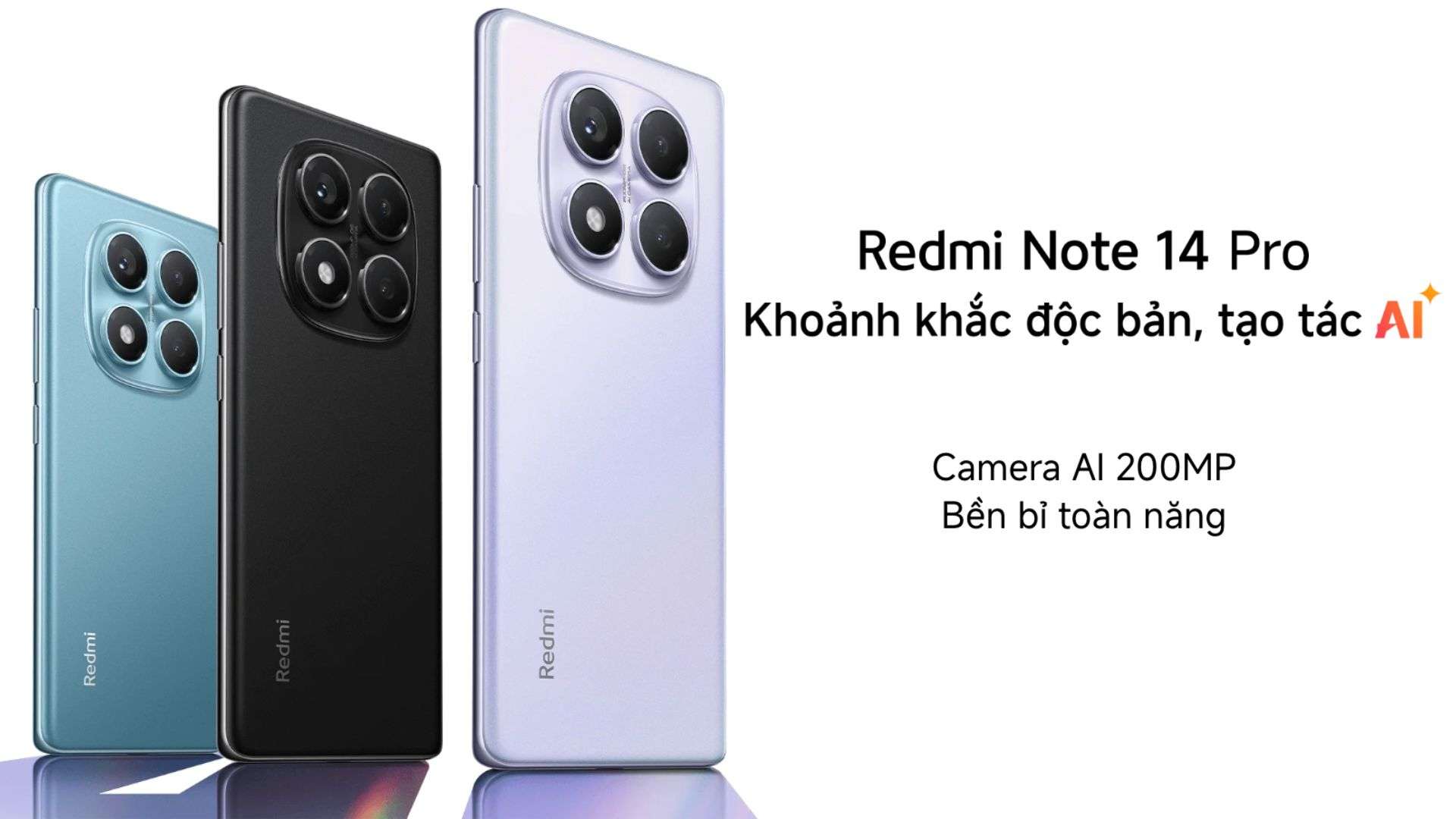 Xiaomi Redmi Note 14 Pro nhiều tính năng mới và giá rẻ