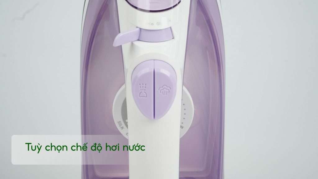 Bàn ủi hơi nước Philips DST1040_30 Tím Tuỳ chọn chế độ hơi nước