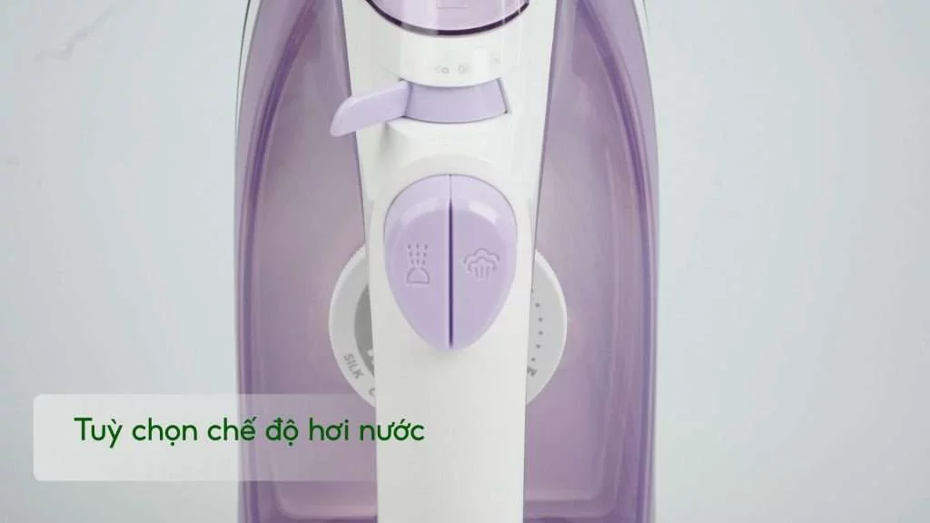Bàn ủi hơi nước Philips DST1040_30 Tím Tuỳ chọn chế độ hơi nước
