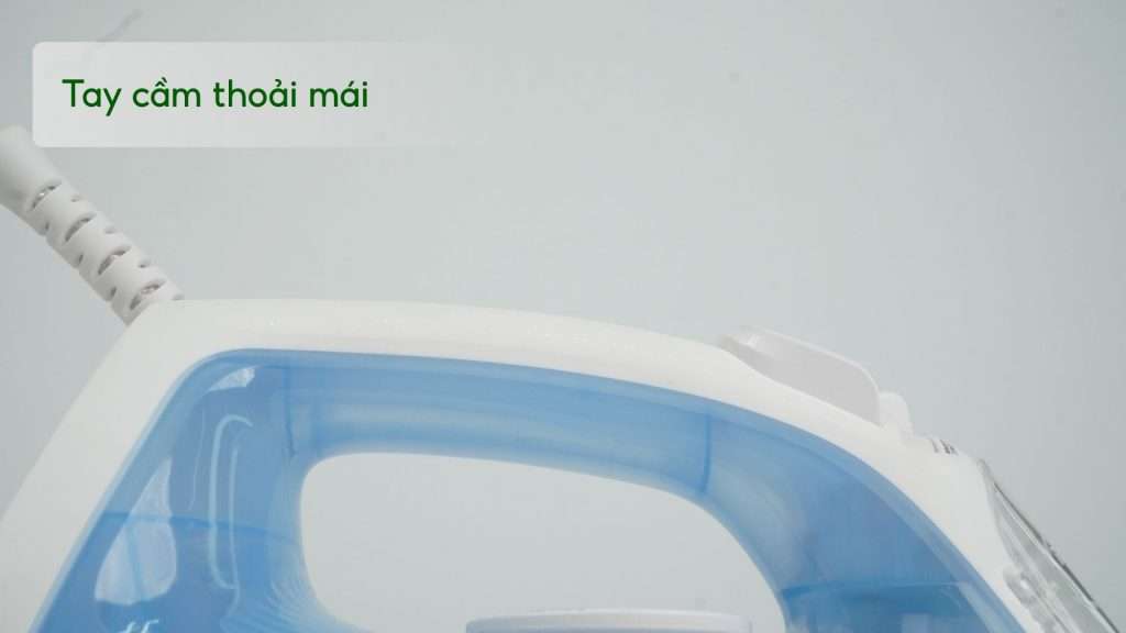 Bàn ủi hơi nước Philips DST2010_20 Xanh dương Tay cầm thoải mái