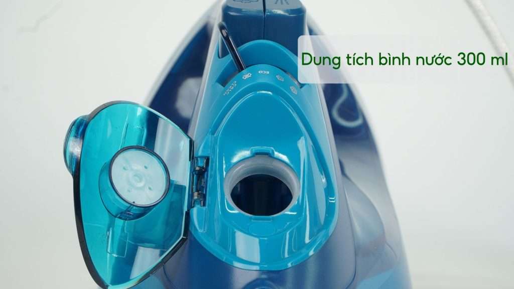 Bàn ủi hơi nước Philips DST3040_70 Xanh dương Dung tích bình nước 300 ml