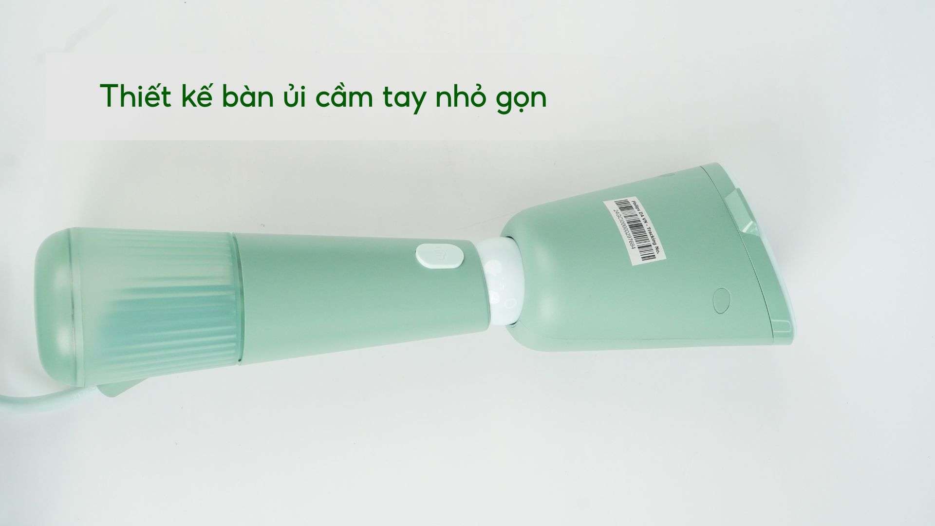 Bàn ủi hơi nước cầm tay Philips STH5010_70 Xanh ngọc Thiết kế bàn ủi cầm tay nhỏ gọn