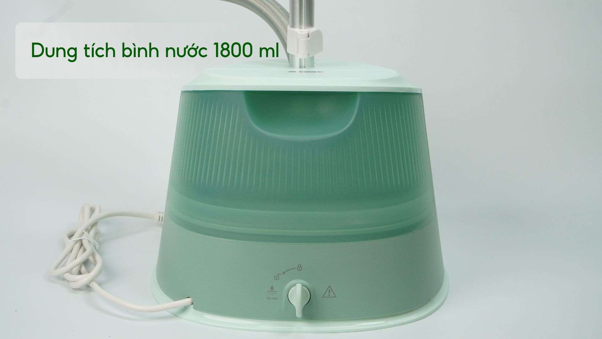 Bàn ủi hơi nước đứng Philips STE1010_70 Xanh ngọc Dung tích bình nước 1800 ml