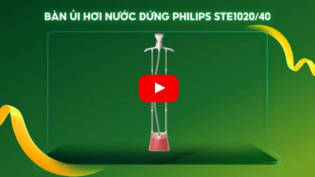 Bàn ủi hơi nước đứng Philips STE102040