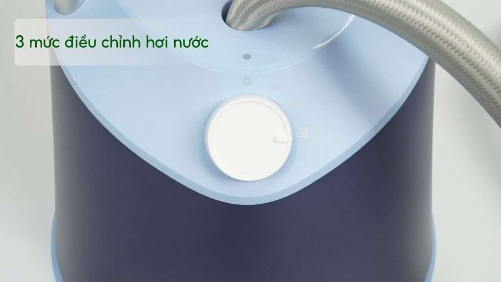 Bàn ủi hơi nước đứng Philips STE1030_20 Xanh dương đậm 3 mức điều chỉnh hơi nước