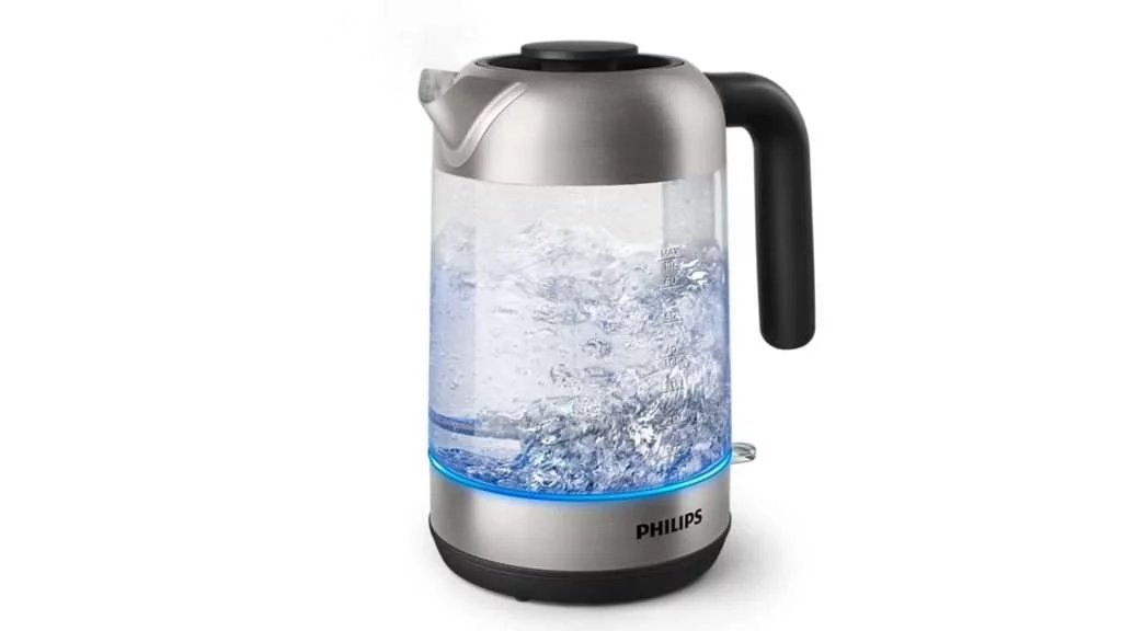 Bình đun PHILIPS HD9339_80 - Đèn báo hoạt động màu xanh dương