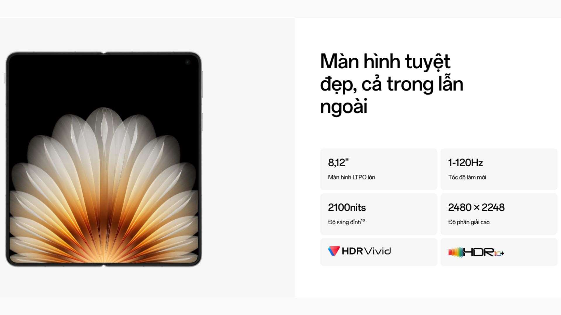 Màn hình trong chất lượng