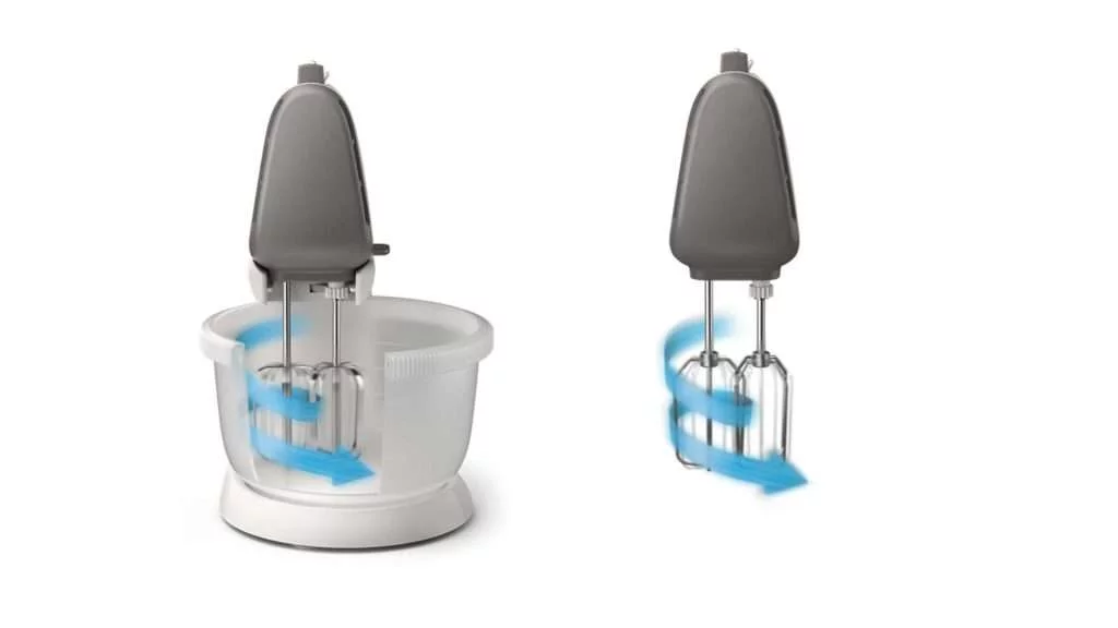 Máy đánh trứng PHILIPS HR3745_00 - Cối trộn truyền lực tự động