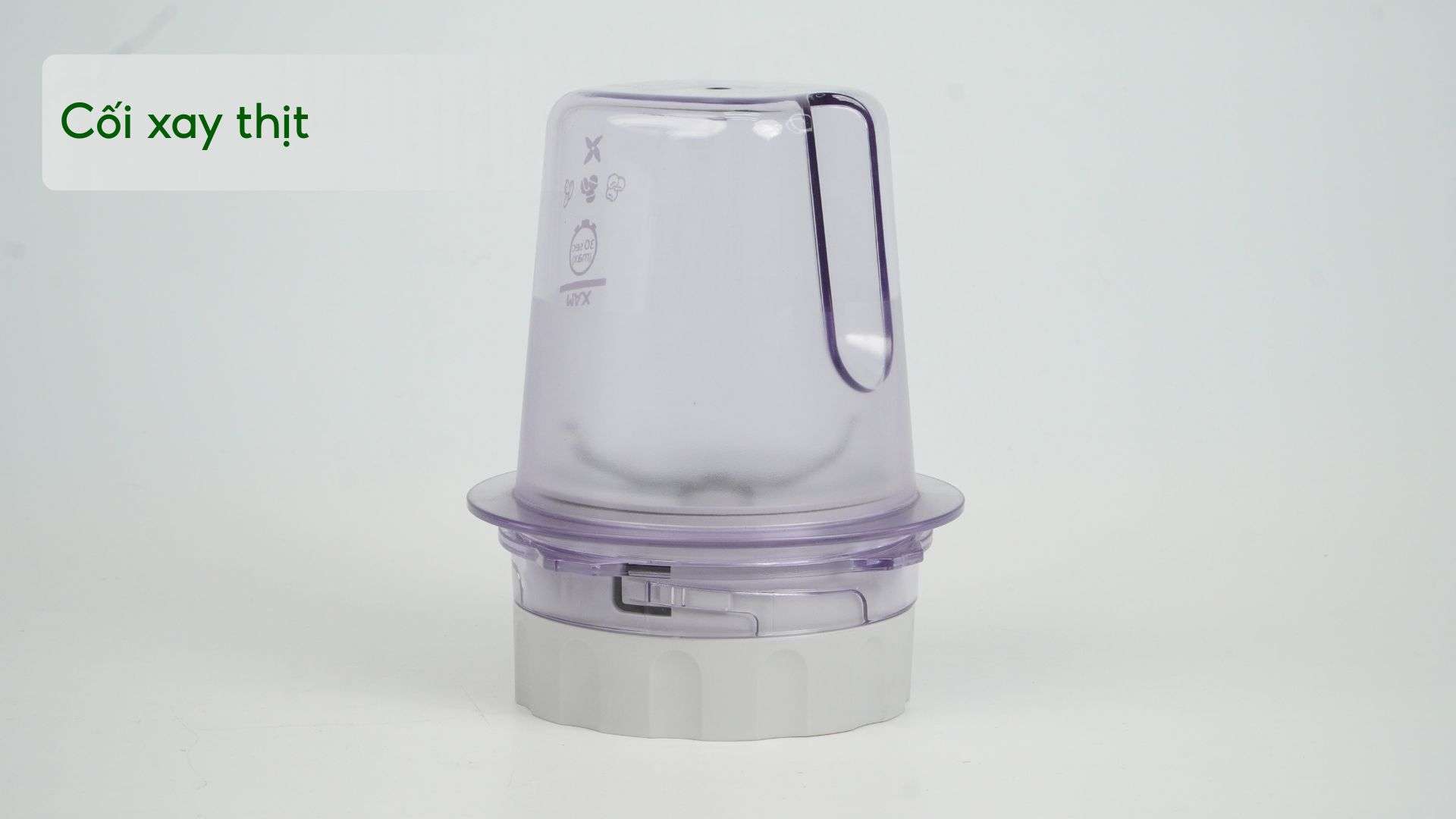 Máy xay sinh tố PHILIPS HR2041_10_Trắng Cối xay thịt