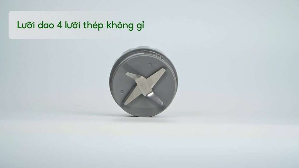 Máy xay sinh tố PHILIPS HR2041_30 Trắng Lưỡi dao 4 lưỡi thép không gỉ